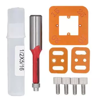 4 в 1 шаблон радиуса круглого угла R10 R15 R20 R25 шаблон для фрезерования углов деревянных досок для Woodwor