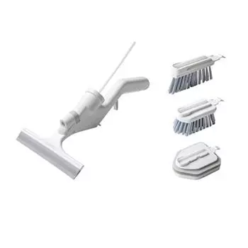 4 в 1 скребок для чистки стекла, универсальный чистящий инструмент, хозяйственные принадлежности для ванной комнаты, ванны, практичный инструмент для чистки