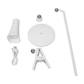 4 в 1 светодиодная настольная лампа 3 яркости 14 шт. световых чипов настольный настенный светильник с зажимом и магнитной присоской