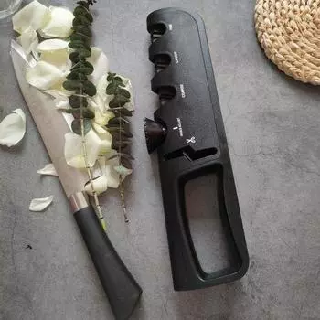 4-в-1 точилка для ножниц, кухонные точилки для ножей, регулируемая заточка