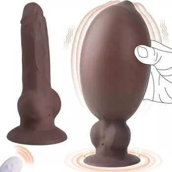 4 в 1 толстый дилдо вибрирующий дилдо надувной дилдо с присосками толстый пенис заполнение анальных или вагинальных взрослых игрушек