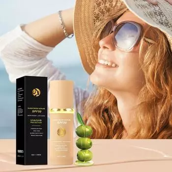 4 в 1 тональная основа - увлажняющий консилер средней плотности с полным покрытием и SPF50+, вдохновленный стойким и водостойким макияжем, 1 унция(30мл) One Size