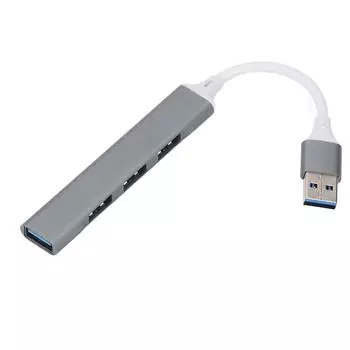 4 в 1 USB HUB адаптер 4 порта USB2.0 высокоскоростная стабильная передача данных Plug and Play USB A ноутбук док-станция