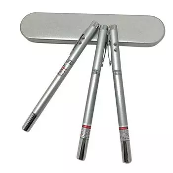 4 в 1 Выдвижной указатель для учителя Выдвижной указатель для преподавания для презентаций Портативный презентер 1pcs серебряный