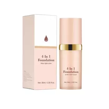 4 в 1 Жидкая основа 30 мл Консилер Стойкий Без Макияжа Сухая кожа Без Пудры Жидкая основа One Size