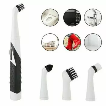 4 в 1 звуковой скруббер электрическая щетка для очистки кухни, ванной, автомобиля, дома, очиститель