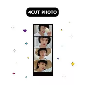 4 вырезанных фото STRAYKIDS HYUNJIN (Хюджин 05)