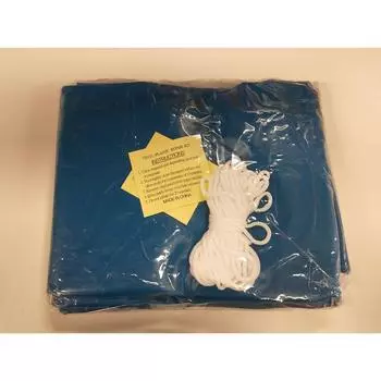 4 x 4 фута Подушки для бассейнов над землей Утолщенные морозостойкие воздушная подушка для покрытия бассейна синий