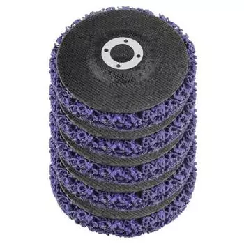 4 x 5/8 , 5 шт. Диски для зачистки углов, очистка и удаление краски, ржавчины, сварных швов, окисления