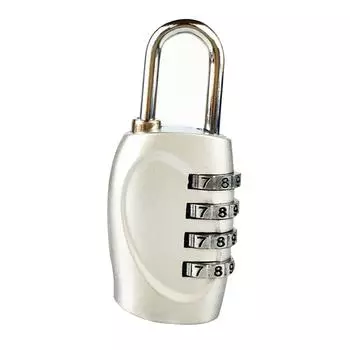 4-значный кодовый замок, наружный замок безопасности из цинкового сплава для багажа, рюкзаков, чемоданов