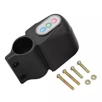 4-значный пароль велосипедная сигнализация охранная система угонщик замок мотоциклетная охранная сигнализация сирена