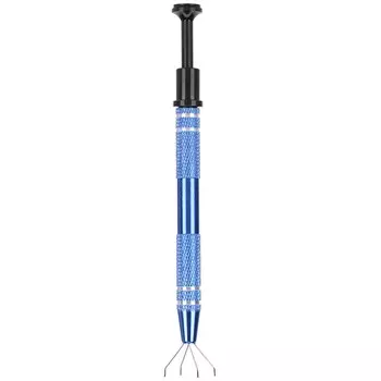 4-зубчатый пинцет для ювелирных изделий, камней, бусин, захват-ловушка, регулируемый инструмент для поделок