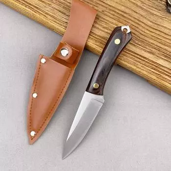 4Cr13 Нержавеющая сталь Кухонный нож для обвалки Рыболовный нож Тесак для мяса Резак