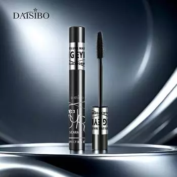 4D черная водостойкая легко удаляемая косметика не размазывается не образует комочков густая удлиненная тушь для ресниц с естественным изгибом волокна