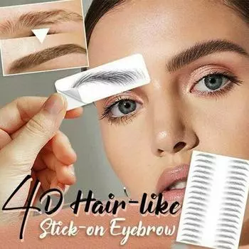 4D Hair-Like Authentic Eyebrows Grooming Shaping Brow Shaper Макияж Наклейка для бровей разноцветный
