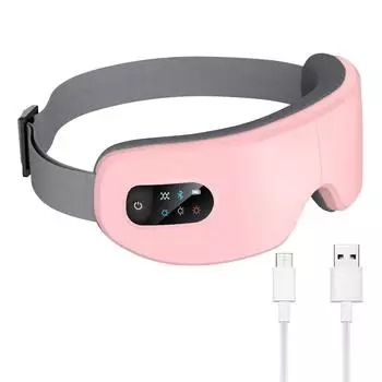 4D Smart Eye Massager With Bluetooth Music Heat Vibration Airbag Electric Eye Massage Instrument Eyes Care Relieve Fatigue