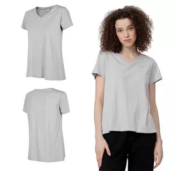 4F Женская рубашка H4Z22 TSD352 Ярко-серая Xs XS серый