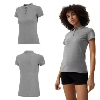 4F Женская рубашка-поло H4Z22 TSD356 Серый Меланж M M серый