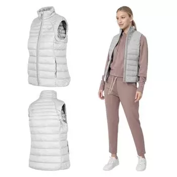 4F Женский жилет светло-серый H4Z22 KUDP001 размер S S серый