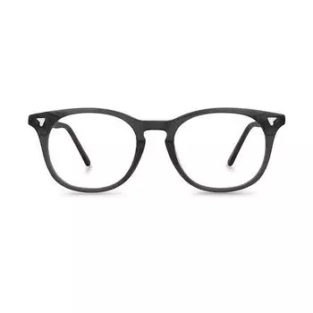 4Flaunt Овальная оправа унисекс, черная, средняя