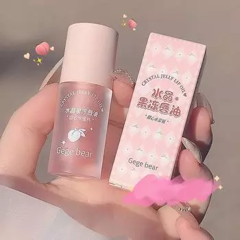 4G Crystal Jelly Lip Oil Увлажняющее пухлое пальто для губной помады Lipgloss
