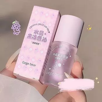 4G Crystal Jelly Lip Oil Увлажняющее пухлое пальто для губной помады Lipgloss