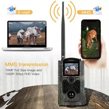4G Trail Camera 0.3s Охотничьи камеры Trail Night Vision Ip65 Po Ловушки Дикая природа Wildcamera Камера наблюдения за животными