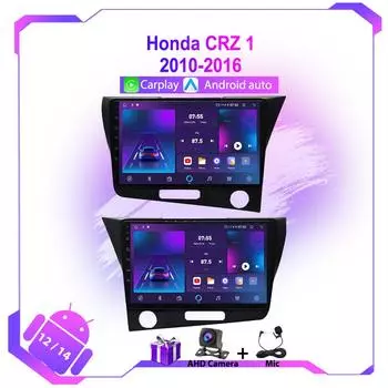 4G WIFI автомобильное радио для Honda CRZ 1 2010-2016 GPS навигация мультимедиа видеоплеер Carplay Android Auto Stereo IPS Autoradio HU