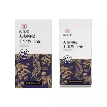4г x 40 пакетиков (160 г Всего) Ten - Treasure Ginseng Goji травяной чай: Выбор здорового напитка