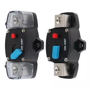4GA адаптер 300A стерео усилитель ремонт автоматический выключатель сброс страховка автомобиль грузовик аудио усилитель 12V-48V автоматический выключатель держатель предохранителя 300A