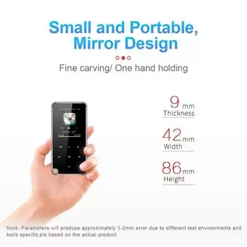 4 ГБ / 8 ГБ / 16 ГБ / 32 ГБ / 64 ГБ / 128 ГБ 1,8-дюймовый экран MP3-плеер MP4 Bluetooth Walkman Электронная книга радио диктофон 4GB