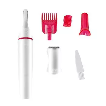 4in1 Electric Women Hair Shaver Eyebrow Nose Bikini Hair Trimmer Battery Not Included