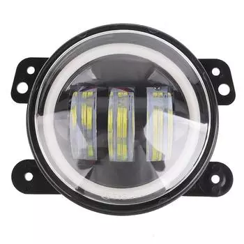 4Inch30WCarLEDМодифицированные общие автомобильные фары для Jeep WranglerJeepJK TJПротивотуманные фары Дневные ходовые огни with Aperture