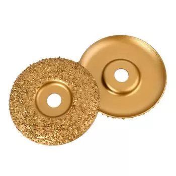 4inch Brazed Diamond Cutting Grinding Disc 7/8 Bore Tungsten Carbide Grinding Wheel Plate for Angle Grinder