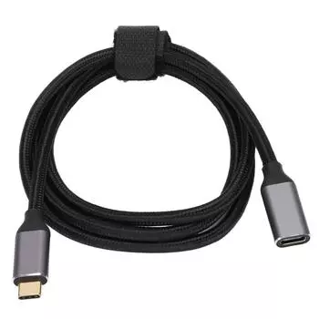 4K 100W PD 5A USB 3.2 GEN2 USB C удлинительный кабель папа-мама Тип C удлинитель шнур 1m / 3.3ft