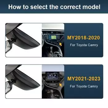 4K 2160P Простая установка автомобильного видеорегистратора для Toyota Camry 70 V70 XV70 SE XLE Hybrid 2018 -2025 2025 2025 Dash Cam No TF Card