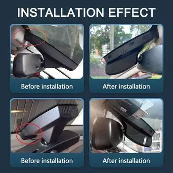 4k 2160P Wifi Full HD Автомобильный видеорегистратор Dash Cam Camera Видеорегистратор для BMW 3 5 7 X3 X5 E46 E60 E90 E70 E71 E81 E83 E84 F01 F10 F20 No TF Card