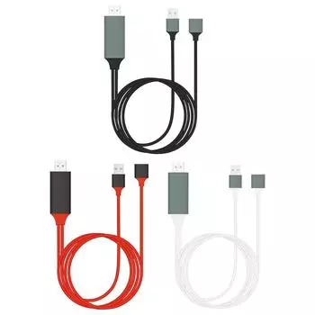 4K 30 Гц HDMI-совместимый источник для DisplayPort Мужской на Женский 1080P HDMI-совместимый к Displayport Кабель-адаптер красный