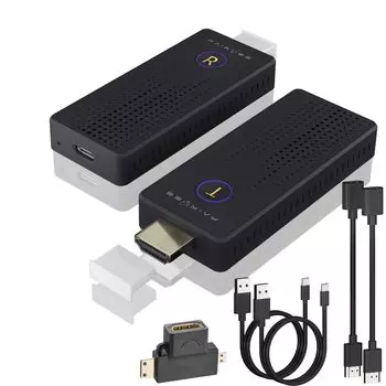 4K беспроводной HDMI компактный HDMI беспроводной режим расширения 16 устройств можно подключить HDMI беспроводной передачи данных расстояние стабильной высокоскоростной передачи данных на монитор