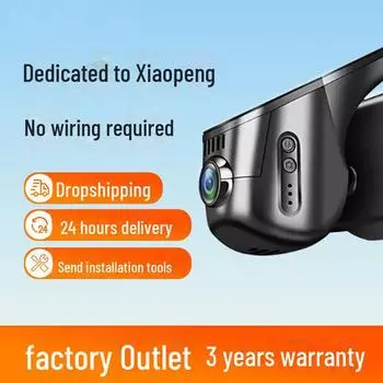 4K Dash Cam для Xiaopeng P7/P7I/G3/P5/G9/G6 - Проводка не требуется