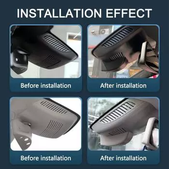 4K Dashcam 2160P HD Plug And Play Скрытый Wifi Автомобильный видеорегистратор Dash Cam для Mercedes Benz E Class w212 w213 C Class w205 s205 GLC x253 No TF Card