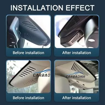 4K HD 2160P Plug and play Автомобильный видеорегистратор Dash Cam Camera для Mercedes Benz C180 C200 c300 C260 w203 w204 w205 w213 2013~2025 No TF Card