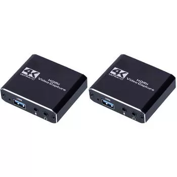 4K HDMI-Compatible Game Capture Card 1080P 60Hz USB3.0 Recorder Box Device 60FPS