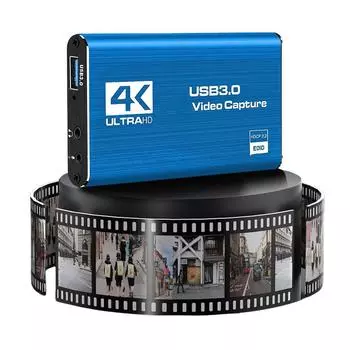 4K HDMI-совместимый USB 3.0 HDTV камера записывающее устройство 60 Гц устройство видеозахвата