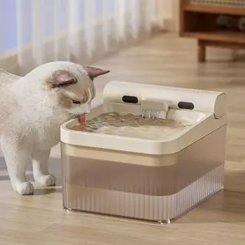 4л диспенсер для воды для домашних животных умная миска для поилки собак фонтан для кошек аксессуары для кошек и собак 6pcs filter