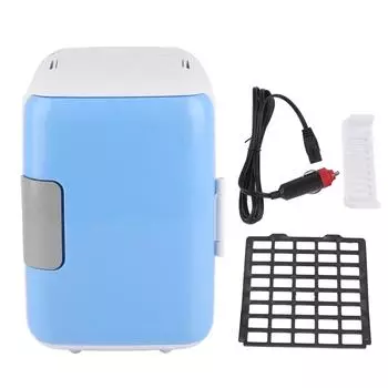 4L Мини Настольный Холодильник Автомобильный Холодильник Хранить Охладитель Портативная Косметика Теплая Маска Для Напитков Для Домашнего Хозяйства Общежития Дома