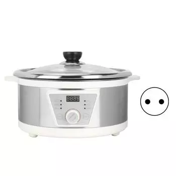 4L многофункциональный электрический хот-пот ABS жаровня бытовая кухонная утварь для приготовления пищи EU вилка 220V белый