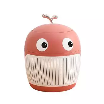 4л настольный мусорный бак офисный стол мусорное ведро спальня пластиковый контейнер для мусора коробка гостиная стол мусорный ящик органайзер зелёный