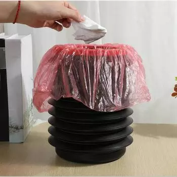 4л складной автомобильный многофункциональный телескопический мусорный бак, ведро для хранения с крышкой, портативный мусорный бак, бытовые кухонные автомобильные принадлежности