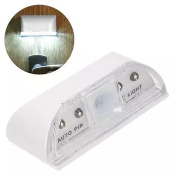 4LED PIR Инфракрасный датчик движения для домашней двери, практичная лампа для замочной скважины
